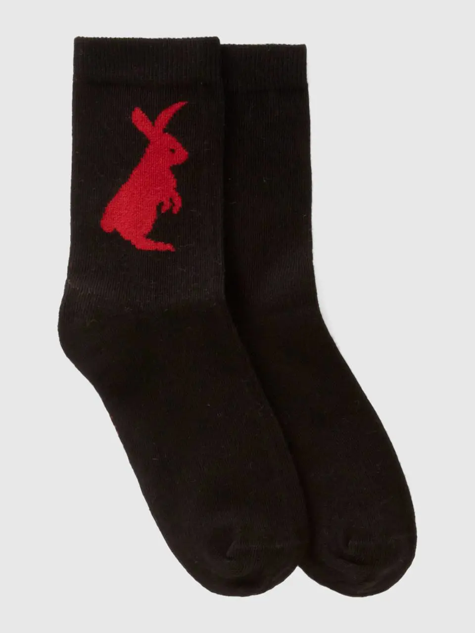 Benetton mix & match socks with bunny. 1