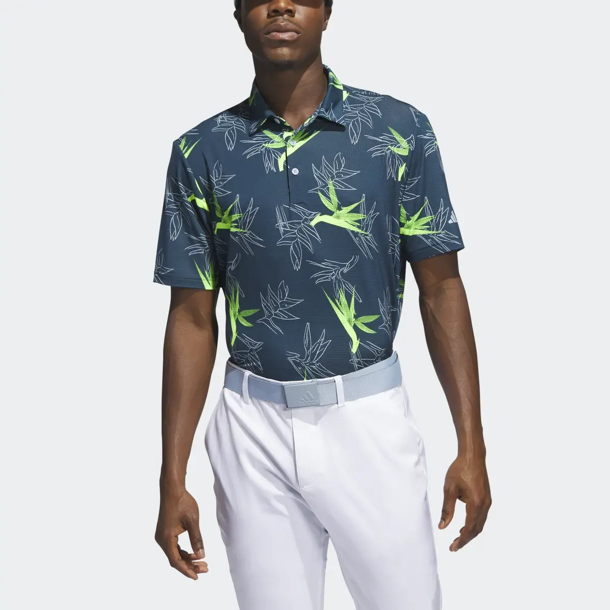Adidas Oasis Mesh Golf Polo Shirt. 1