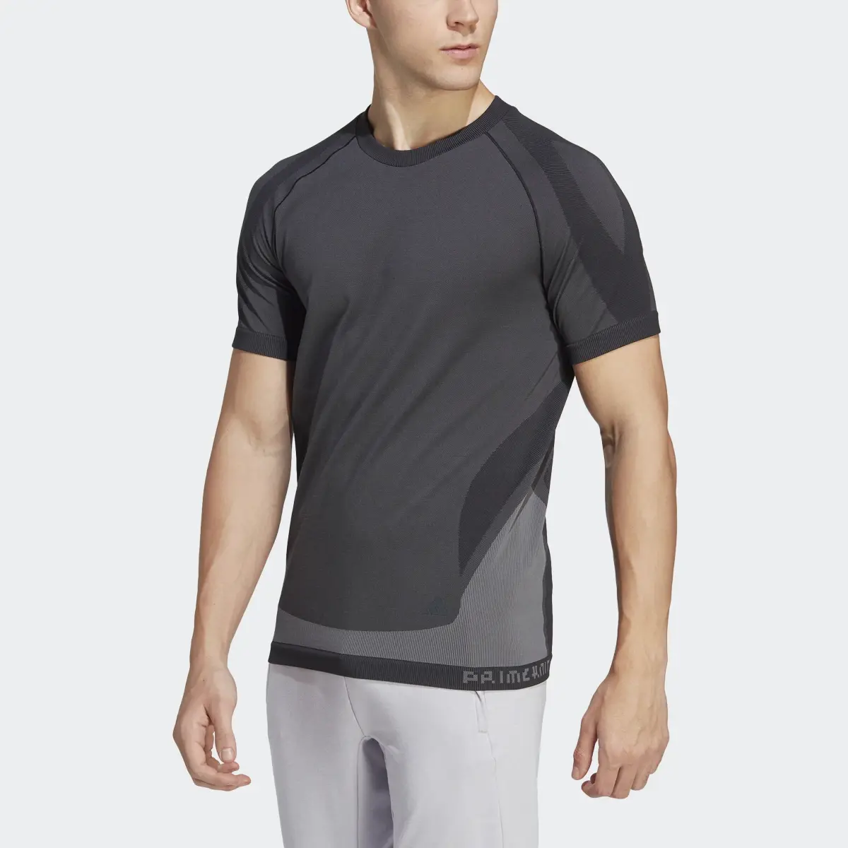 Adidas PRIMEKNIT Yoga Seamless Training Tee. 1