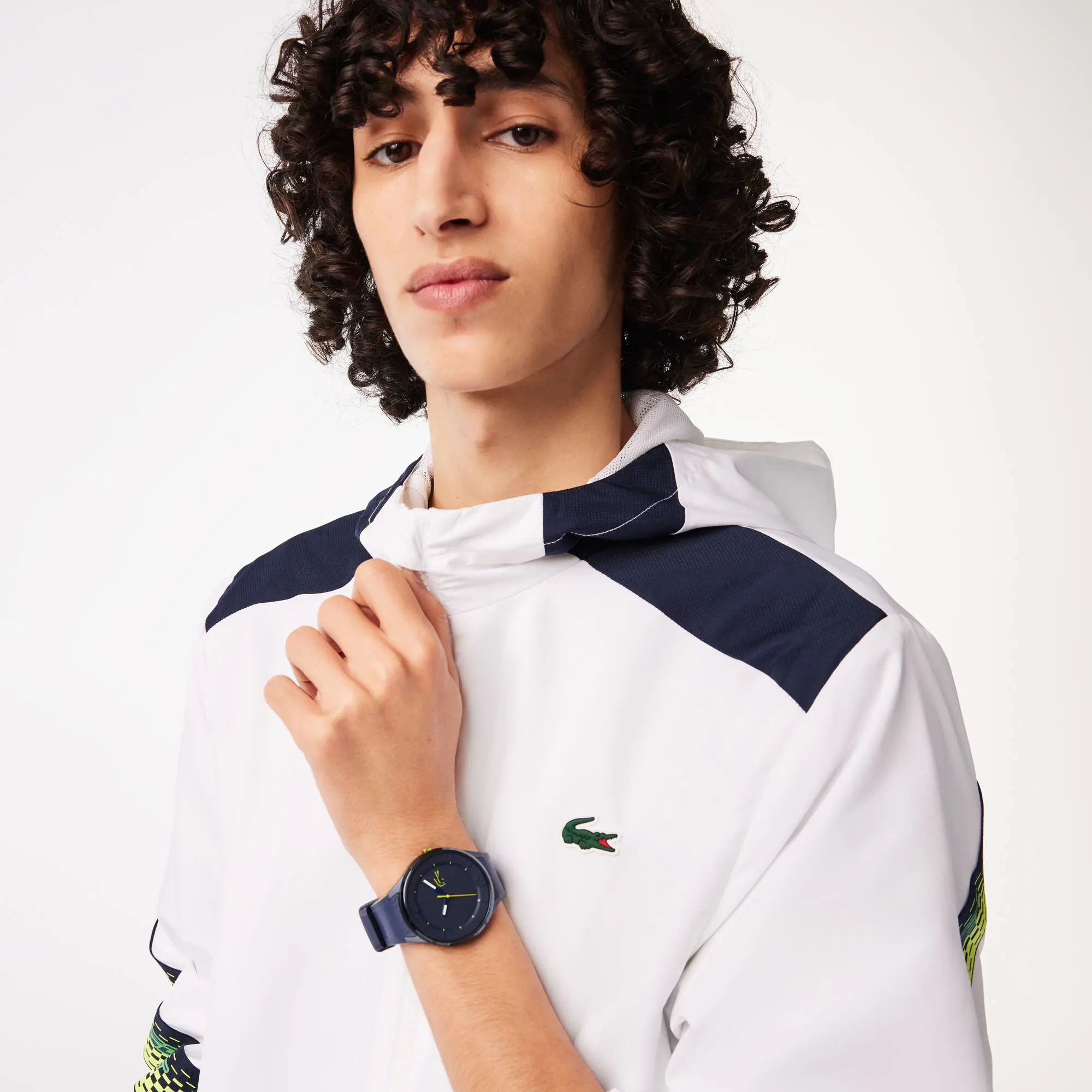 Lacoste Ollie 3 Hands Watch Blue Silicone. 1