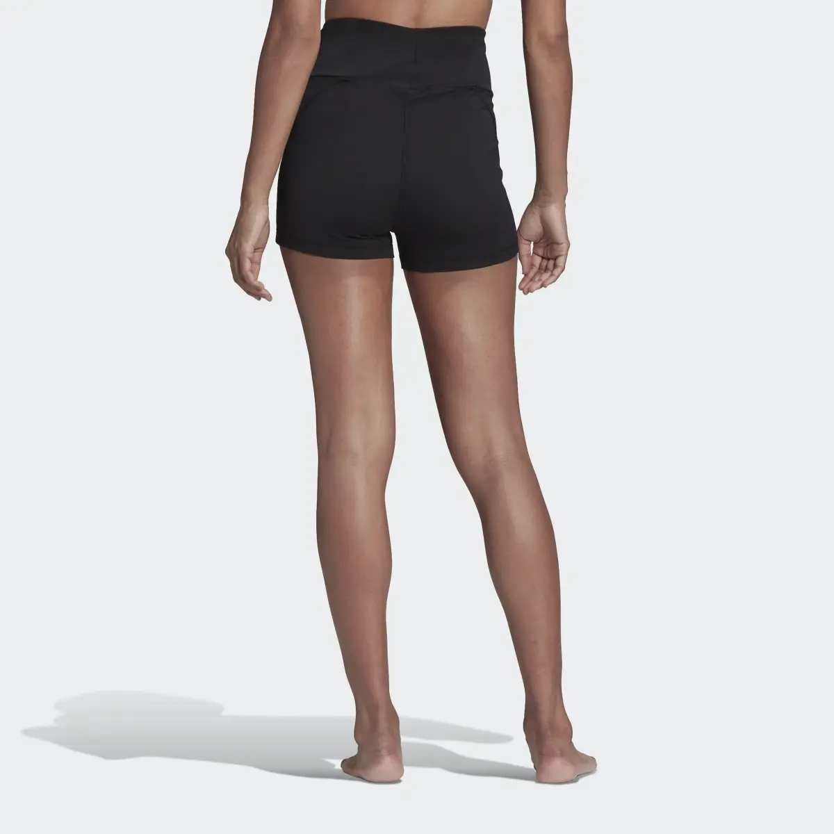 Adidas Yoga Essentials High-Waisted Short Leggings. 2