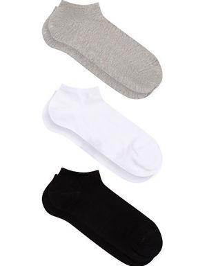 3lü Patik Çorap