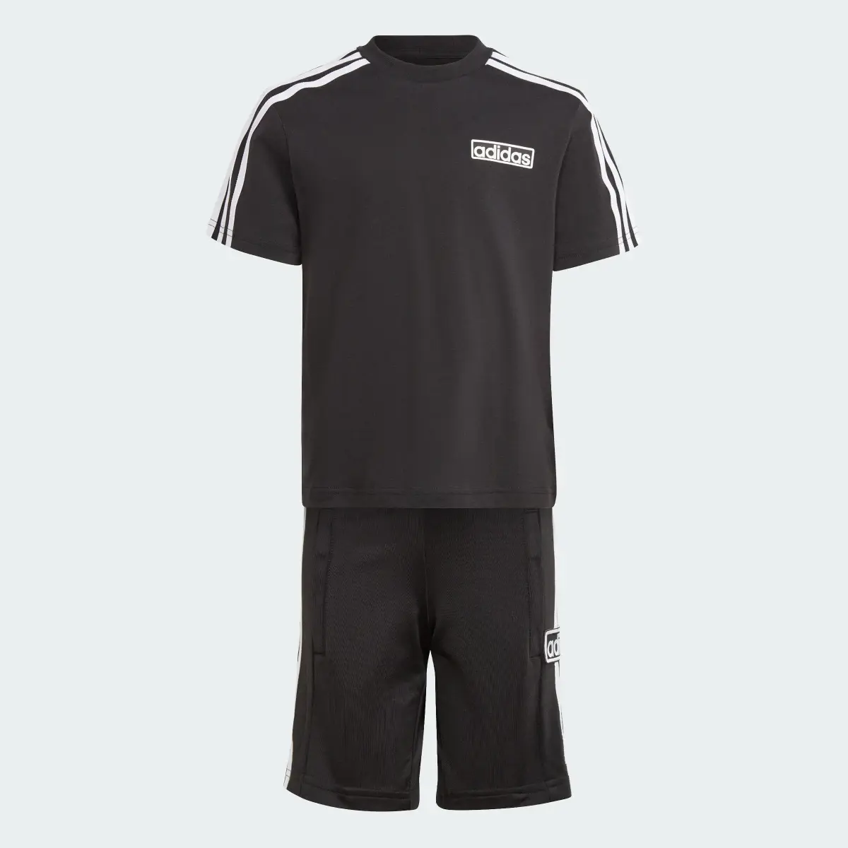 Adidas Adibreak Set aus T-Shirt und Shorts. 1