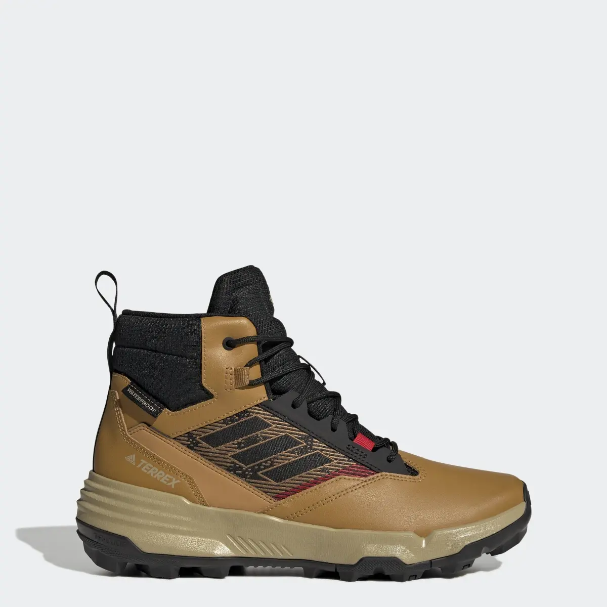 Adidas Unity Leather Mid RAIN.RDY Hiking Shoes. 1