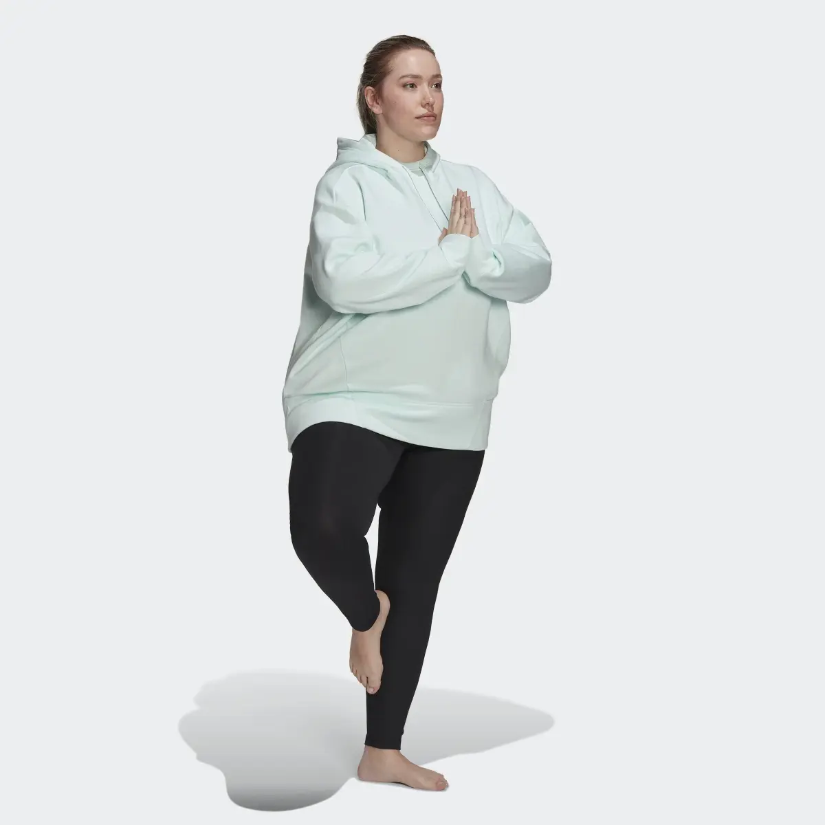 Adidas Leggings de Cintura Subida para Ioga Essentials (Plus Size). 3