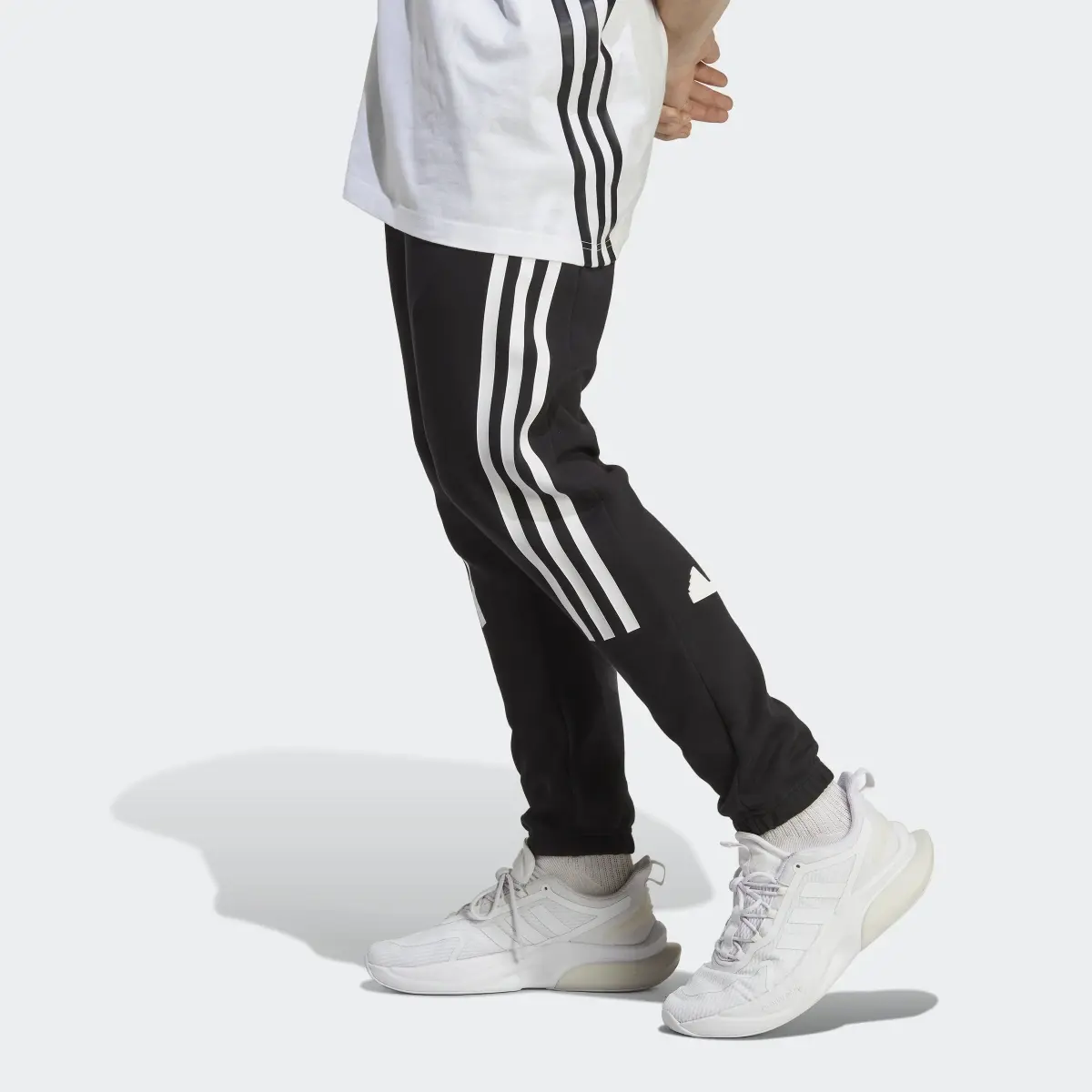Adidas Future Icons 3-Stripes Joggers. 2