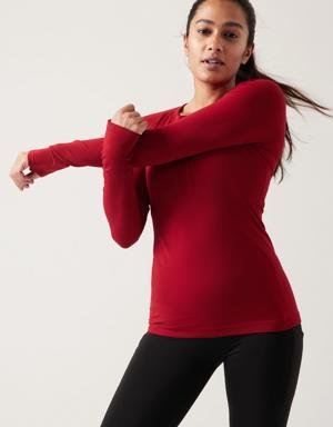 Momentum Seamless Top red
