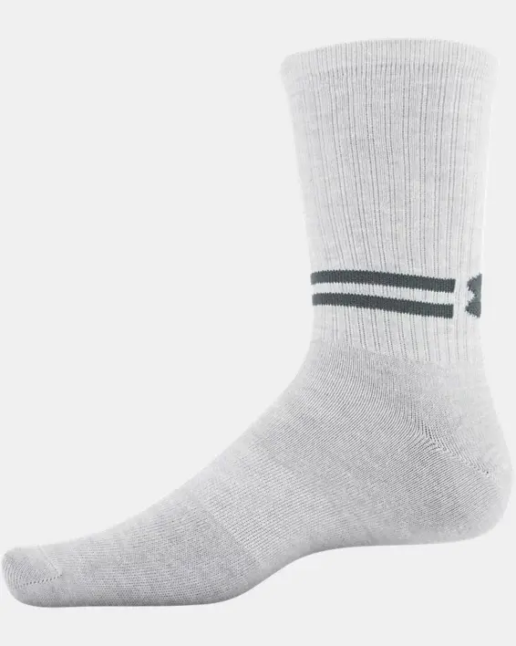 Under Armour Men's UA Essential Crew Socks 6-Pack. 3