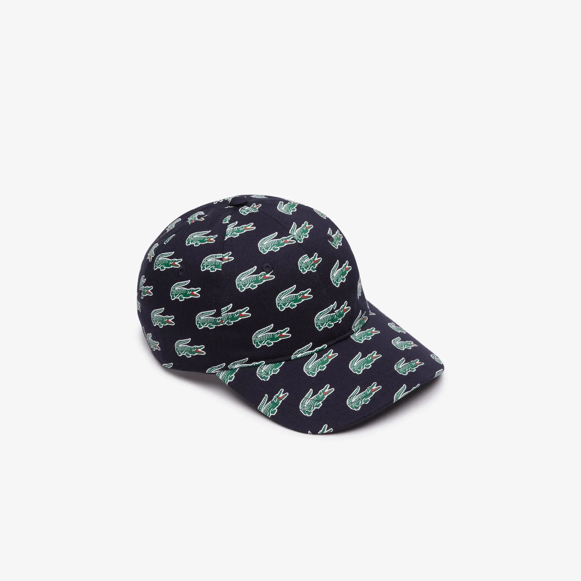 Lacoste Unisex Croc Print Cotton Cap. 1