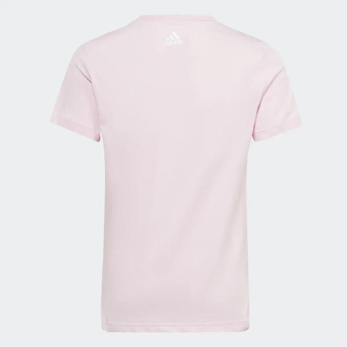 Adidas Essentials Linear Logo Cotton Slim Fit T-Shirt. 2