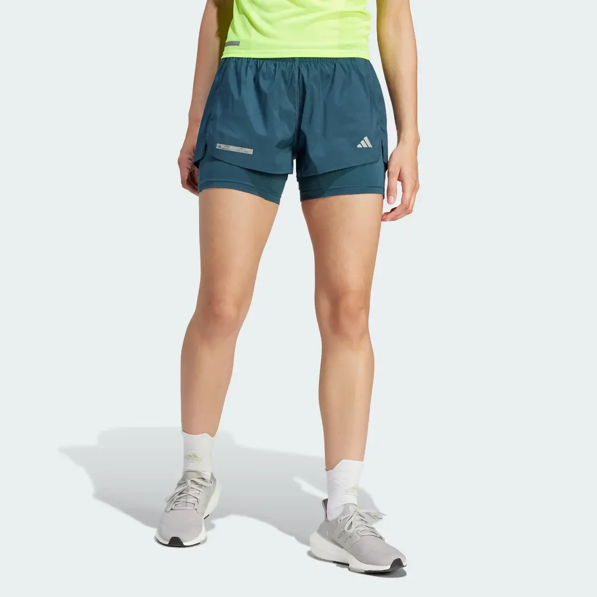 Adidas Short Ultimate Two-in-One. 1