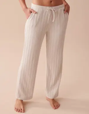 Ribbed Wide Leg Pants