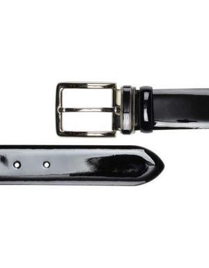 Men’s Patent Leather Belt BLACK