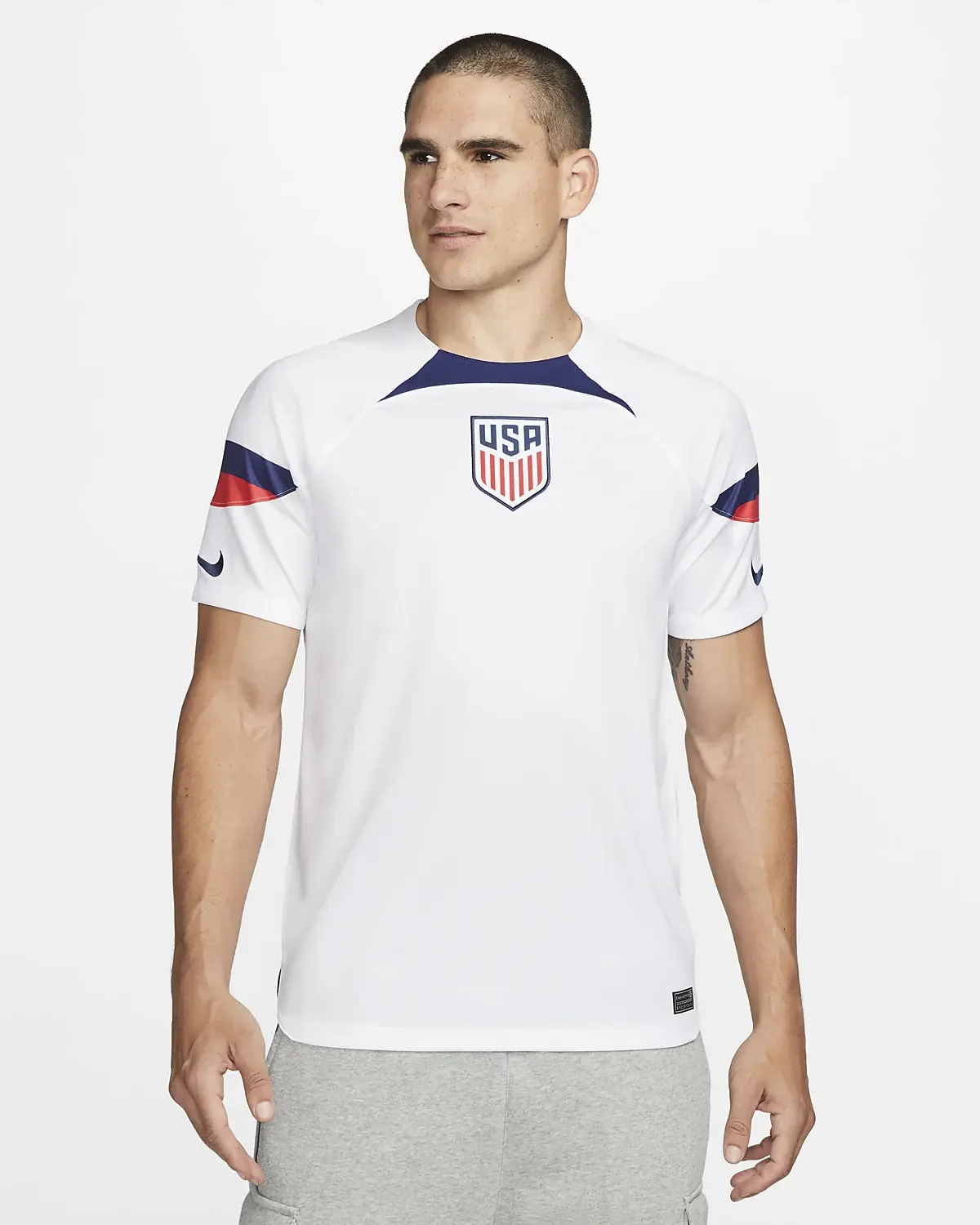 Nike USMNT 2022/23 Stadium – Home. 1