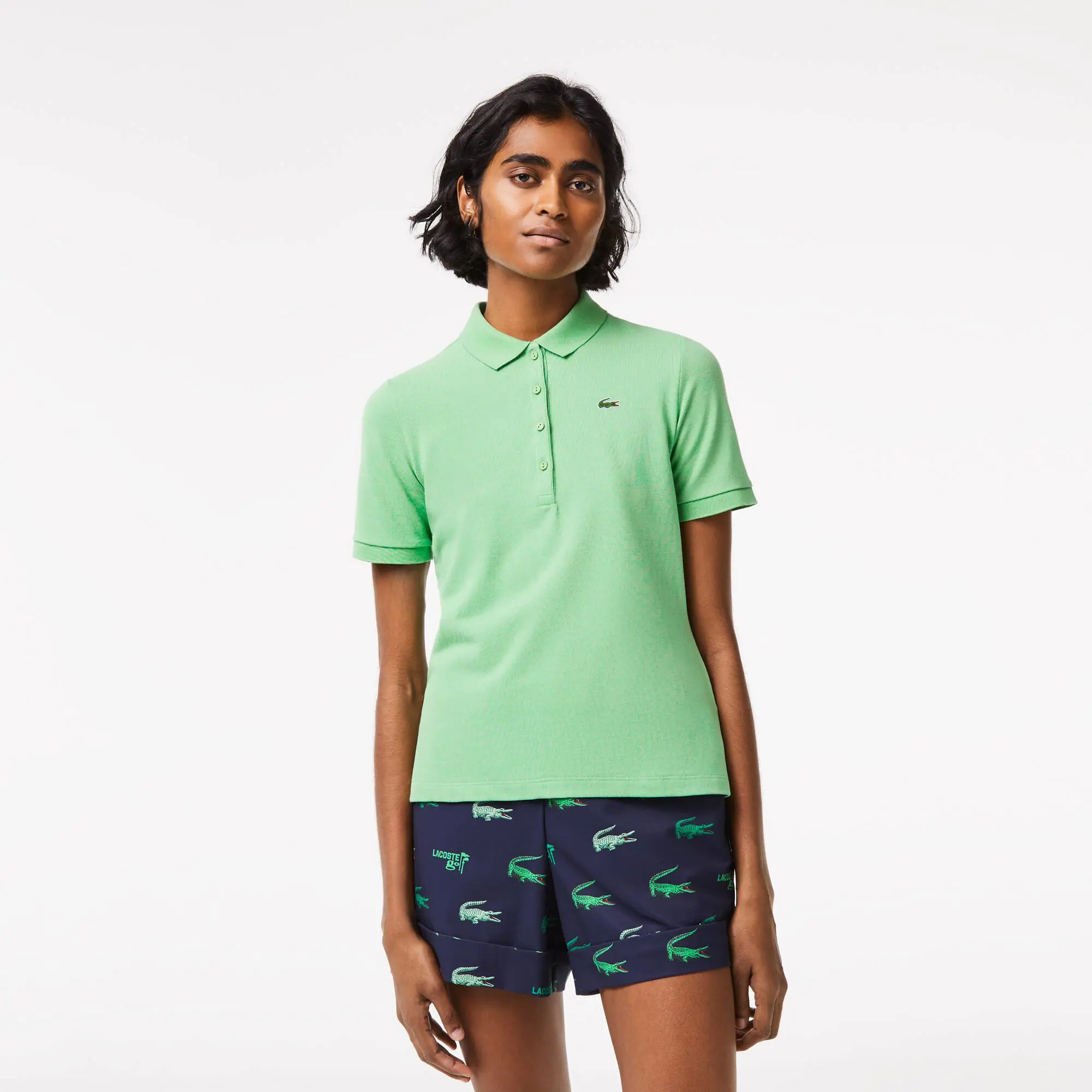 Lacoste Damen LACOSTE SPORT Golf-Poloshirt aus Bio-Baumwolle. 1