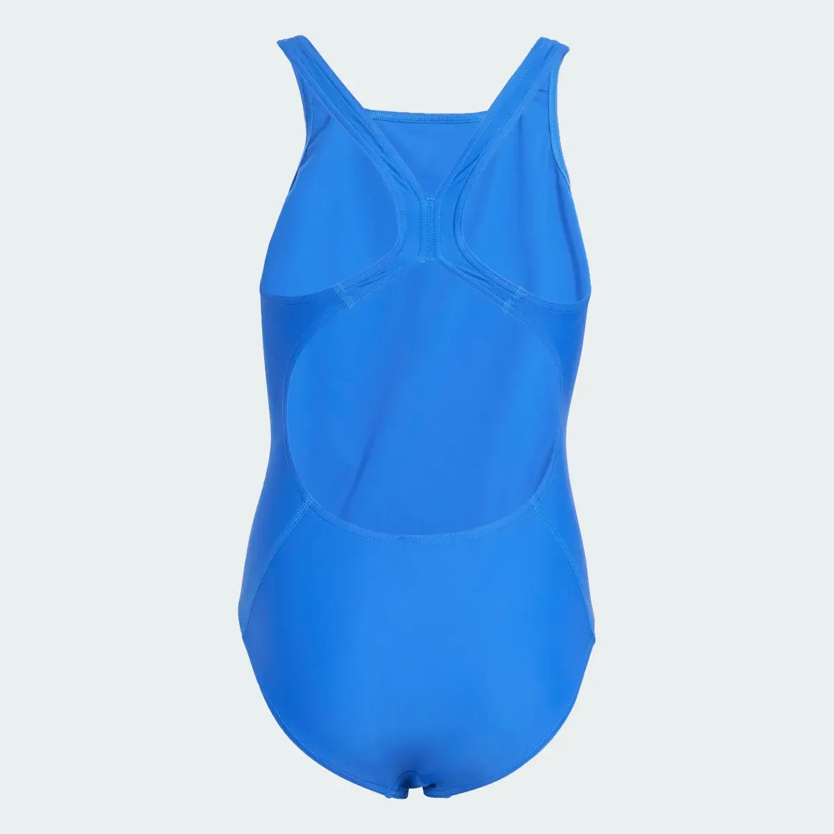 Adidas Solid Small Logo Swimsuit. 2