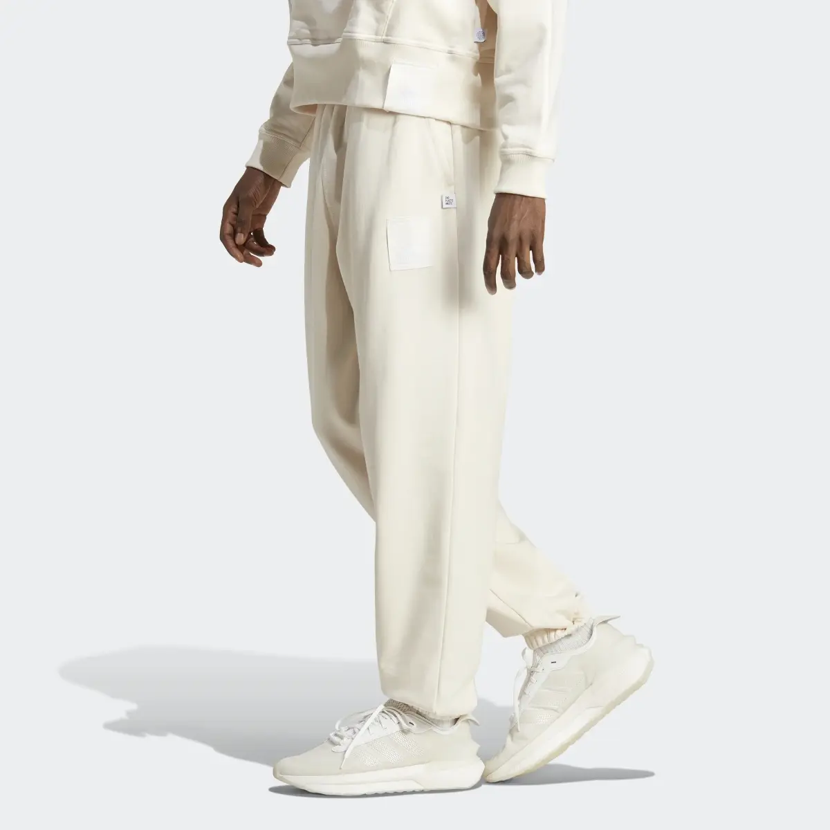 Adidas Lounge Heavy French Terry Pants. 2