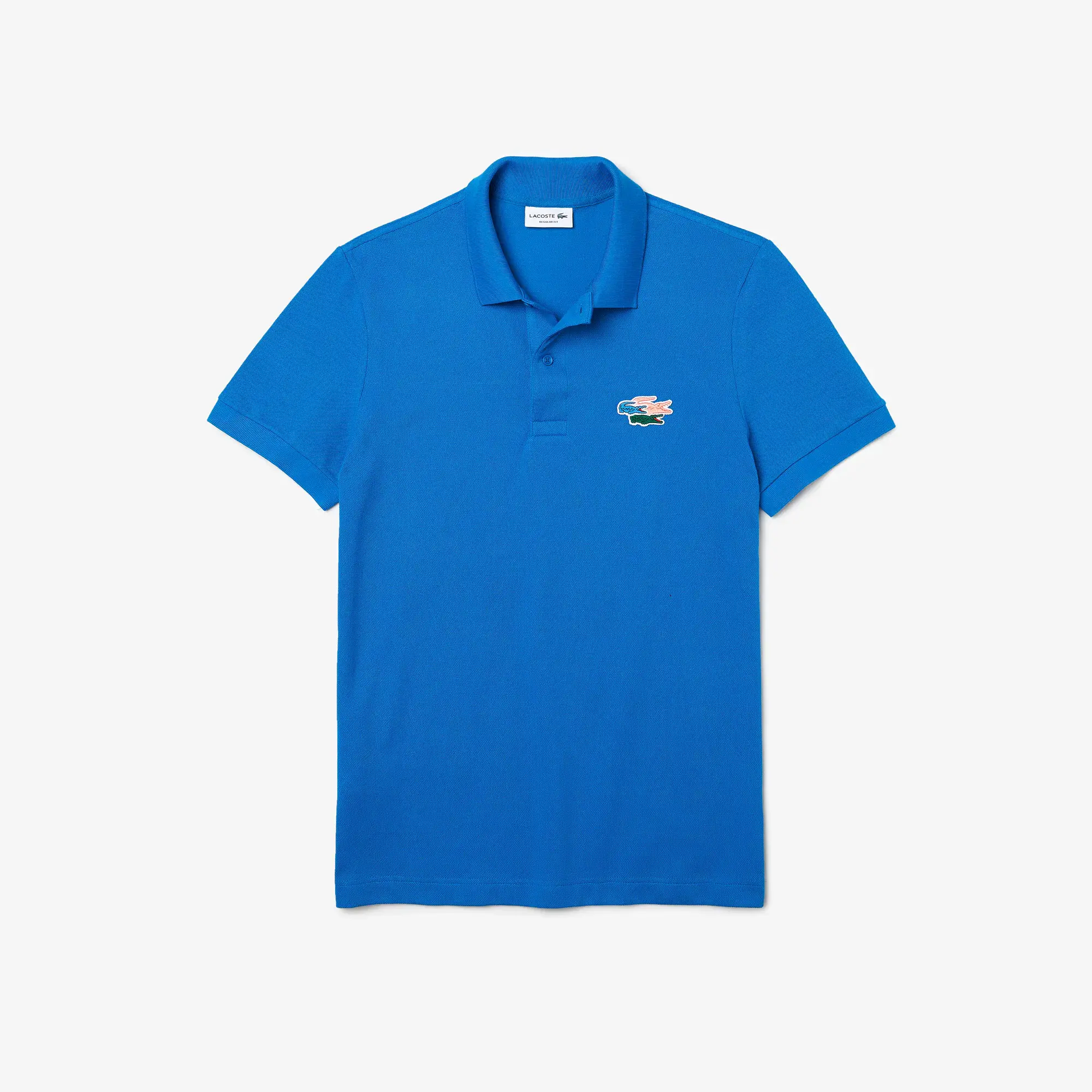 Lacoste Polo para hombre Lacoste en algodón orgánico de corte regular con cocodrilos. 2 Lacoste Polo para hombre Lacoste en algodón orgánico de corte regular con cocodrilos. 2