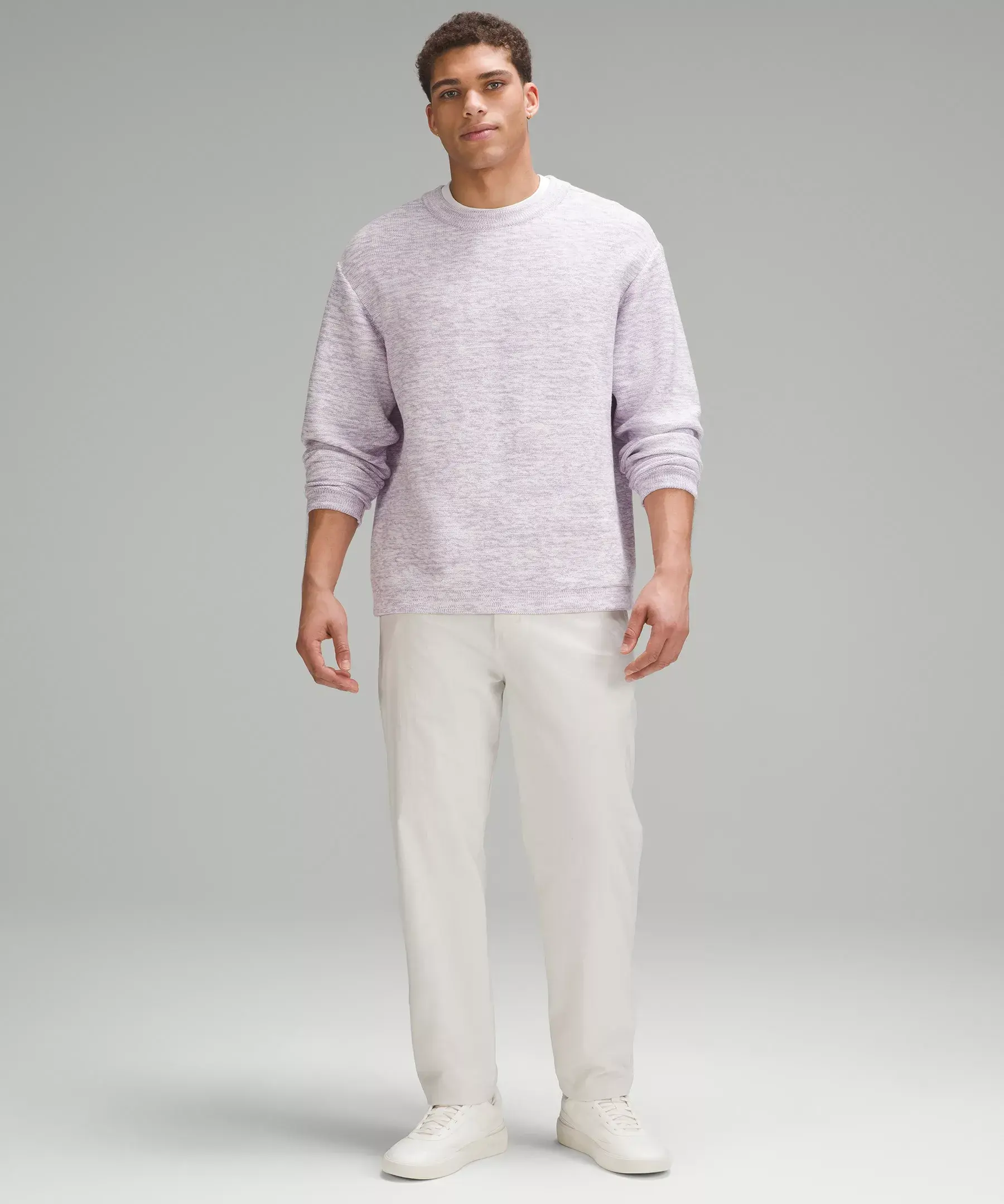 Lululemon Relaxed-Fit Crewneck Knit Sweater. 2