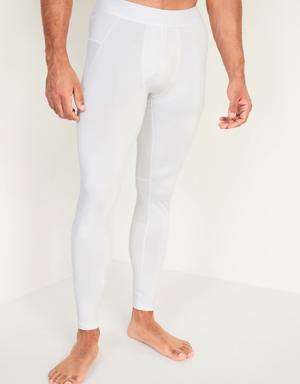 Go-Dry Cool Odour-Control Base Layer Tights for Men white