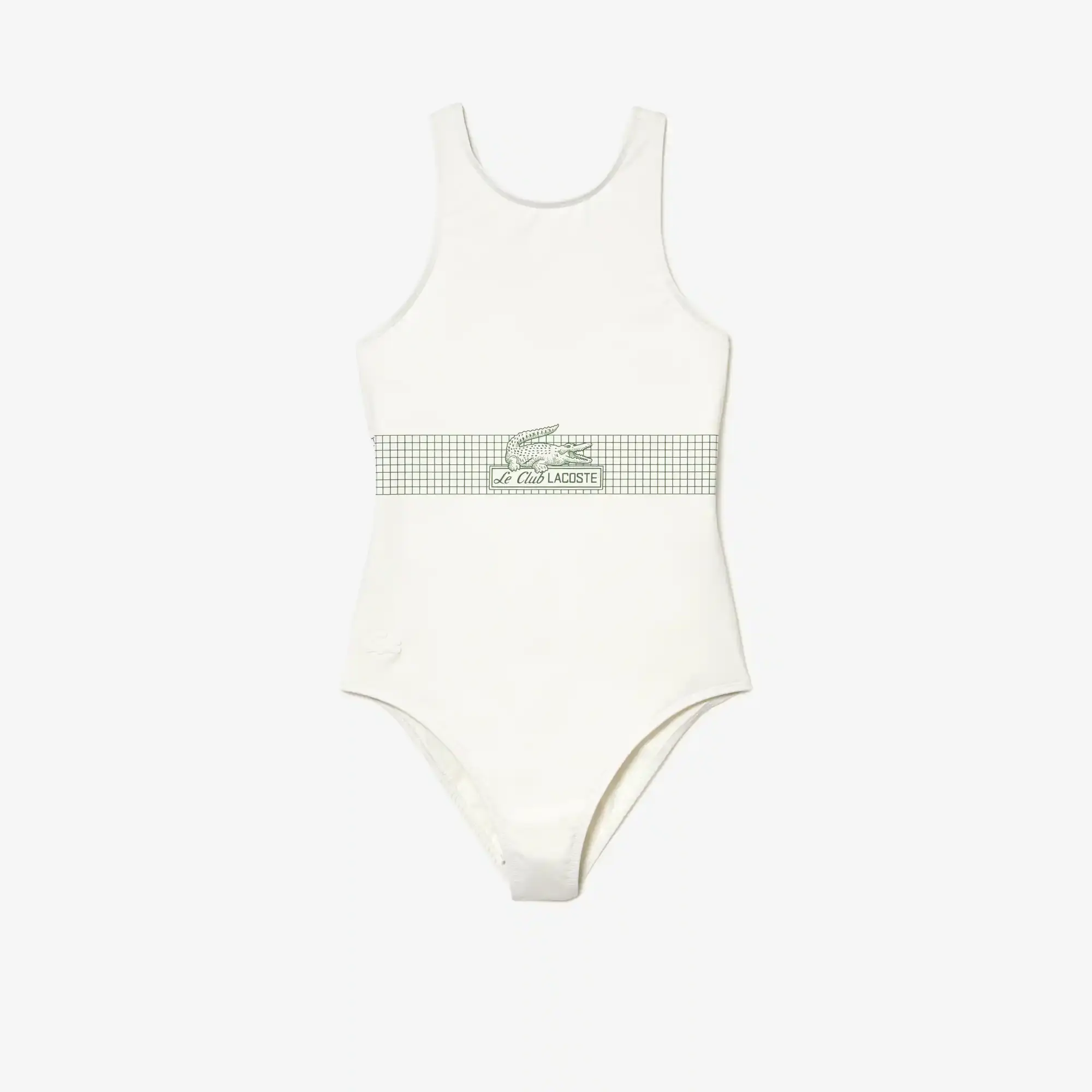 Lacoste Women’s Net Print Swimsuit. 2