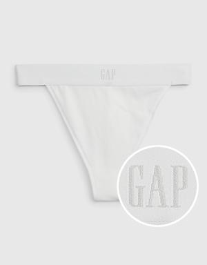 Logo Thong white