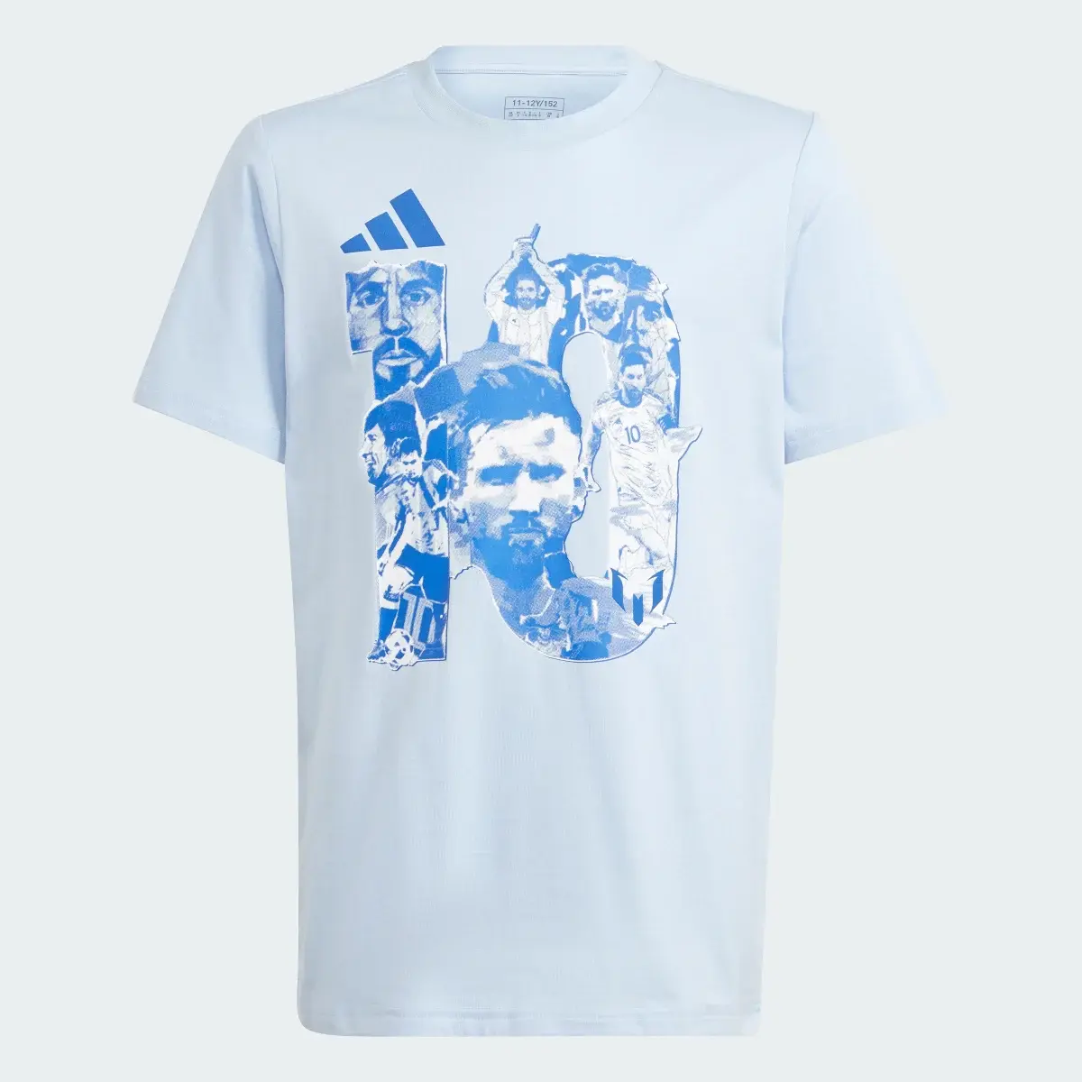 Adidas Playera Messi Fútbol Estampada. 1