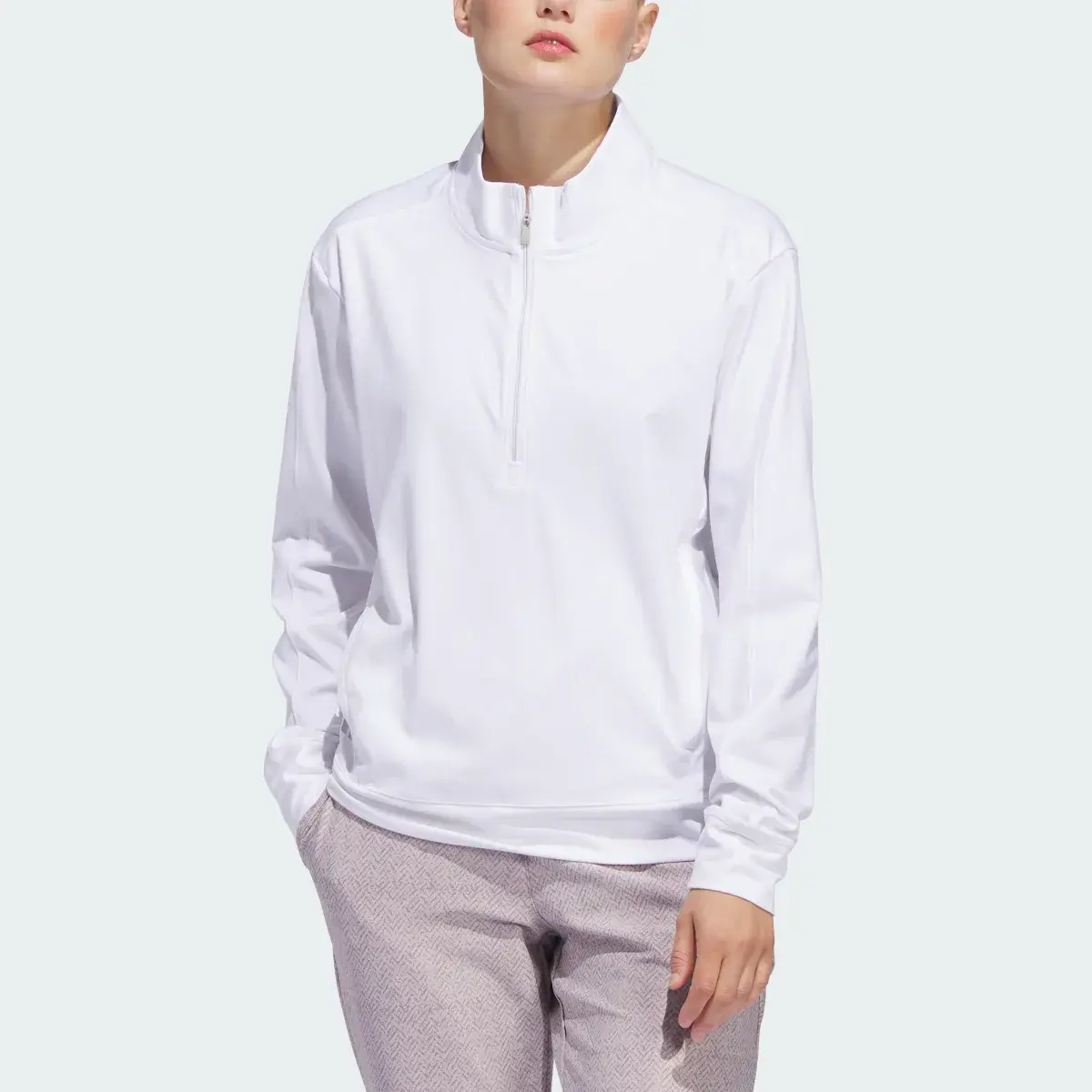 Adidas Ultimate365 Half-Zip Layering Top. 1