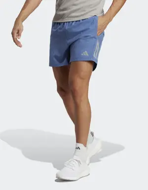 Adidas Own the Run Heather Shorts