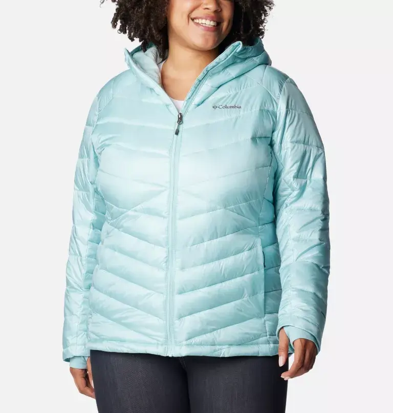 Columbia Women's Joy Peak™ Insulated Hooded Jacket - Plus Size. 2