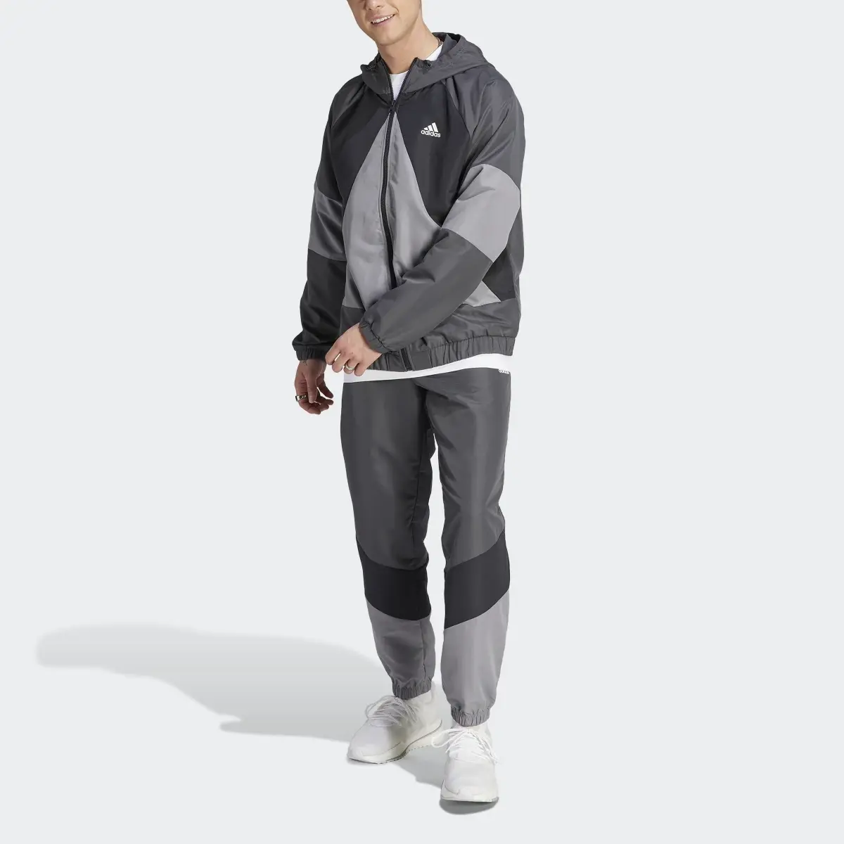 Adidas Colorblock Tracksuit. 1