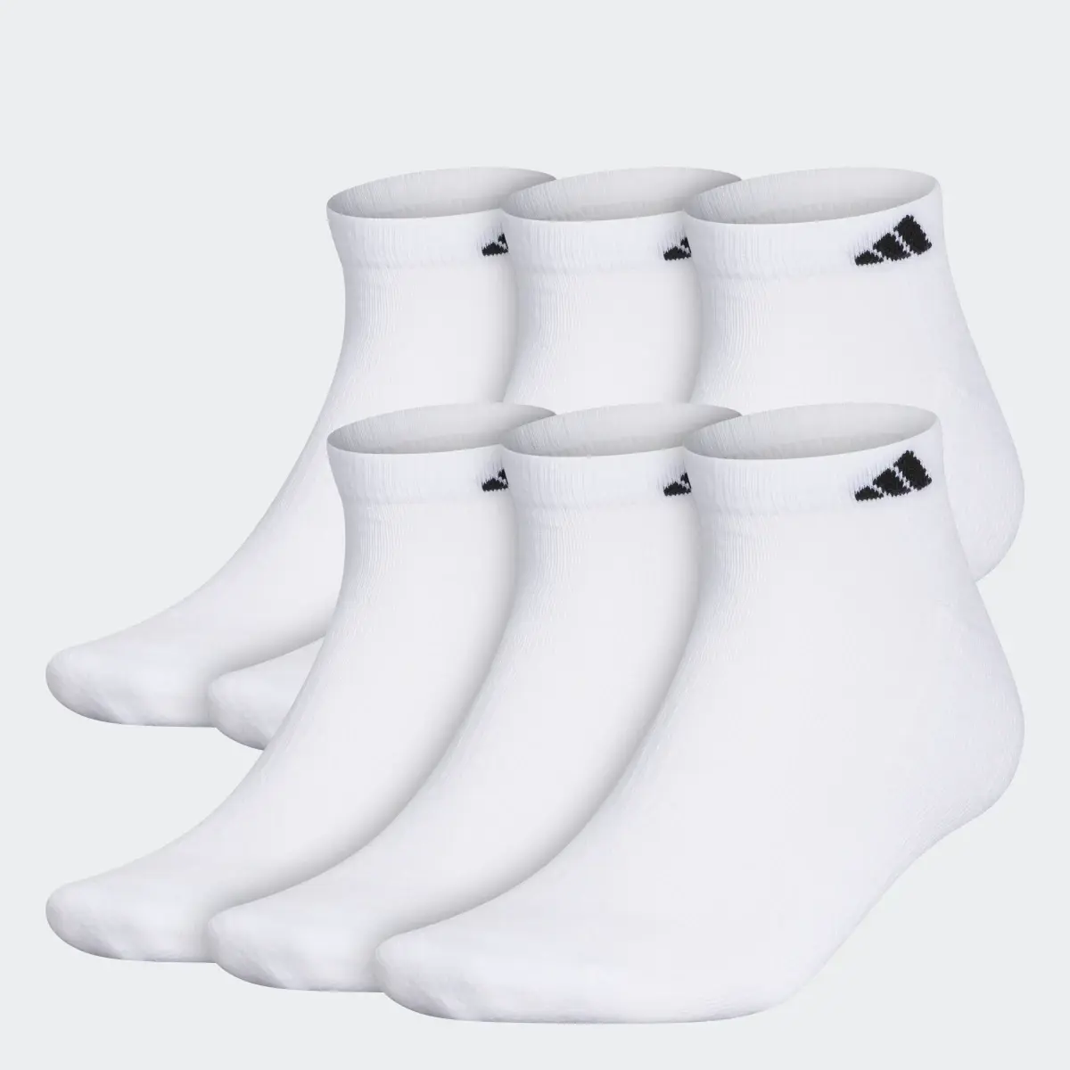 Adidas Athletic Cushioned Low-Cut Socks 6 Pairs XL. 1