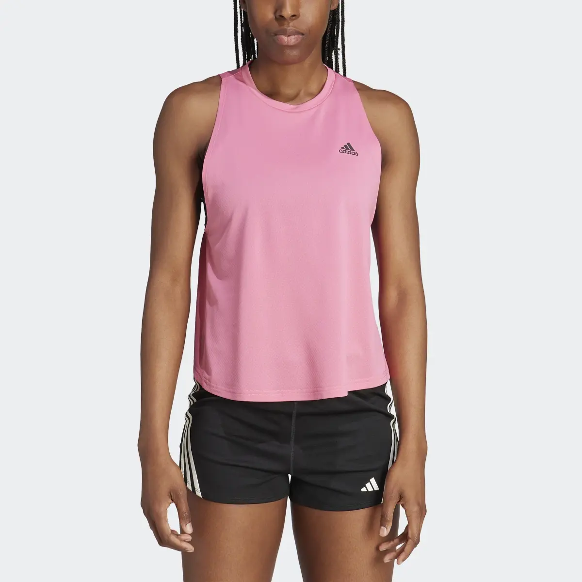 Adidas Run Icons Running Tank Top. 1