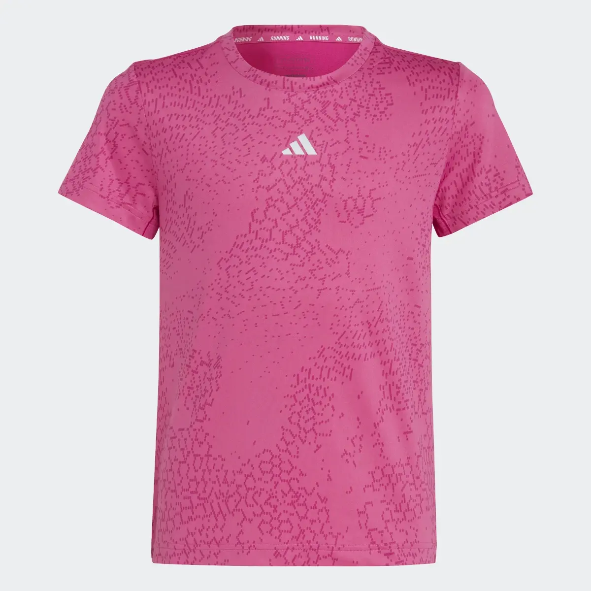 Adidas Camiseta AEROREADY Allover Print 3 bandas. 1