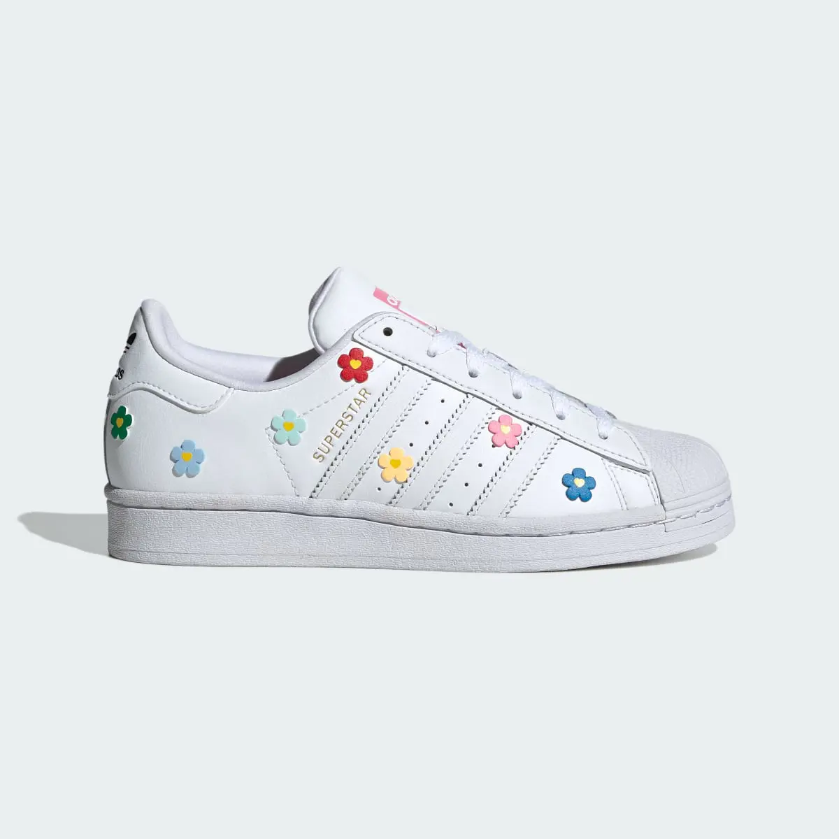 Adidas Originals x Hello Kitty Superstar Kids Ayakkabı. 2