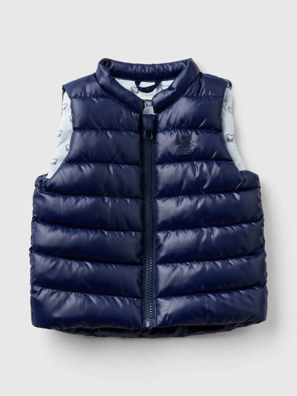 Benetton padded vest in technical fabric. 1