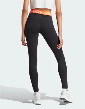 Legging taille logo