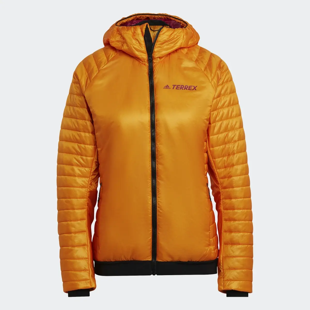 Adidas Terrex Techrock Primaloft Insulated Padded Hooded Jacket. 1