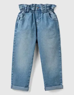 "eco-recycle" paperbag jeans