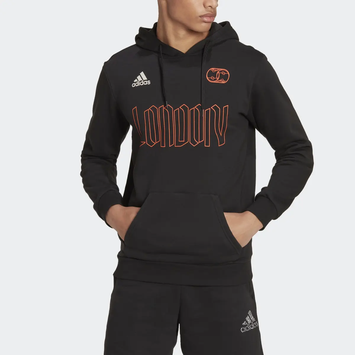 Adidas Sudadera con capucha London Graphic. 1