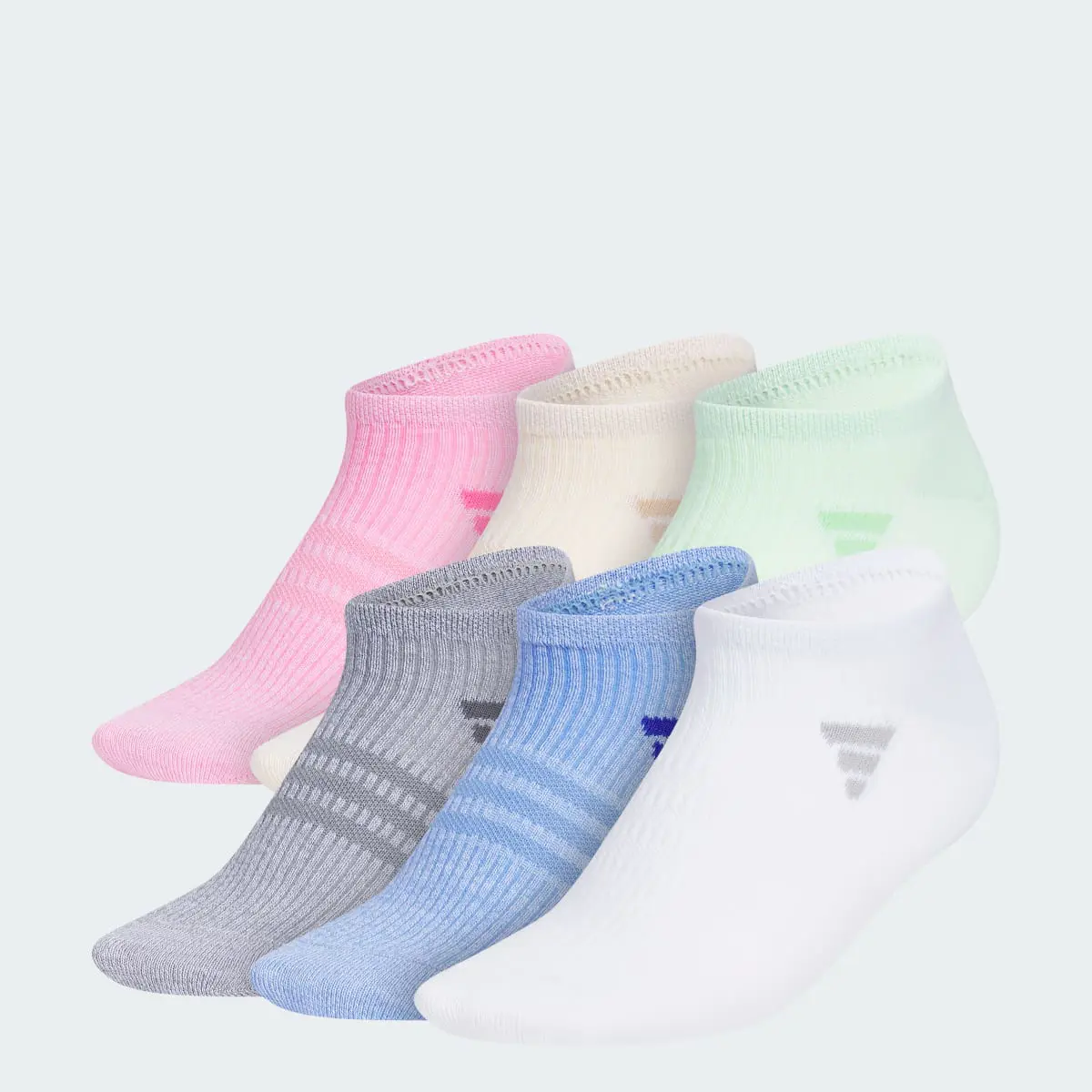Adidas Superlite 3.0 6-Pack No-Show Socks. 1