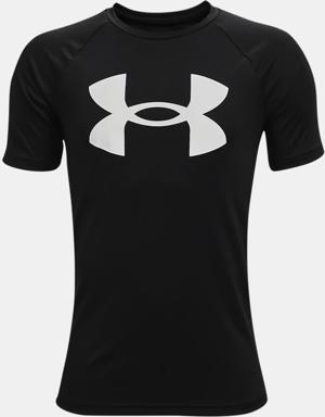 Under Armour Shorebreak Hybrid Printed Woven Short-Sleeve Shirt for Men