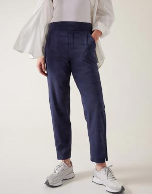 Brooklyn Mid Rise Ankle Pant blue