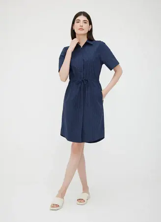 Kit And Ace Marbella Poplin Dress. 1