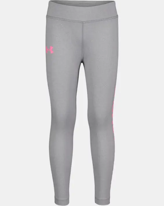 Under Armour Toddler Girls' UA Wordmark Leggings. 1