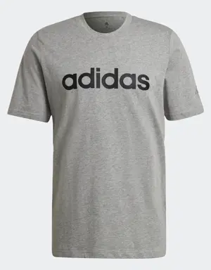 Adidas Essentials Embroidered Linear Logo Tee