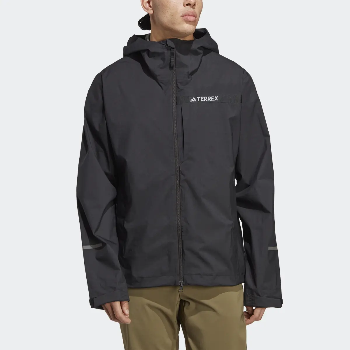 Adidas Terrex Multi RAIN.RDY 2.5-Layer Rain Jacket. 1