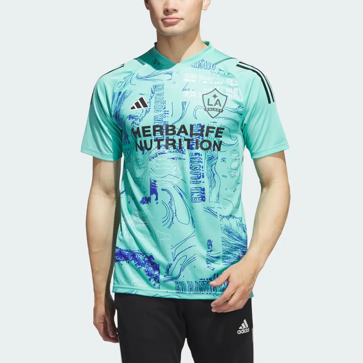 Adidas LA Galaxy One Planet Jersey. 1