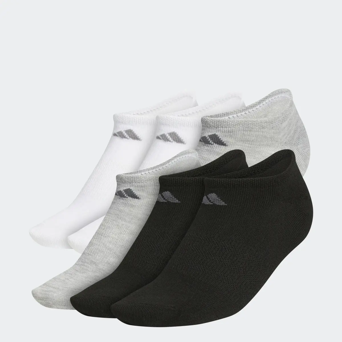 Adidas Superlite No-Show Socks 6 Pairs. 1