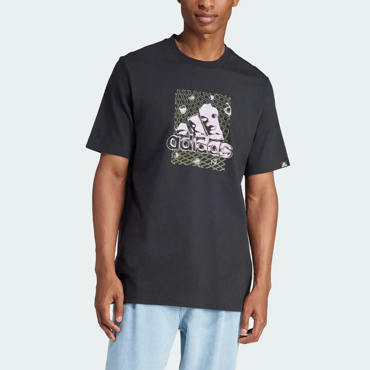 Adidas Sportswear Augmented Web T-Shirt. 1